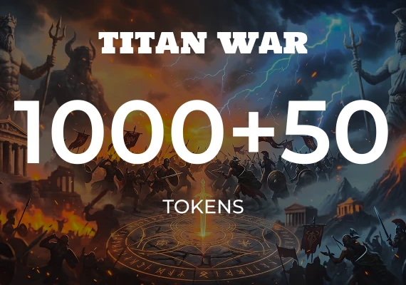 Titan War - 1000 +50 Tokens 
