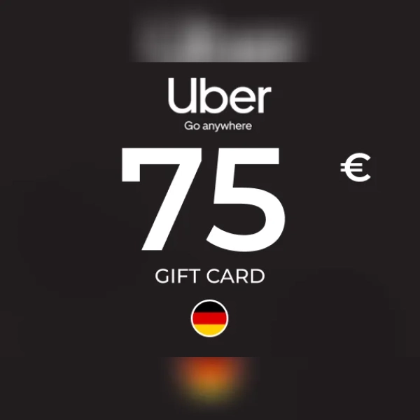 Uber Gift Card 75 EUR Key - GERMANY