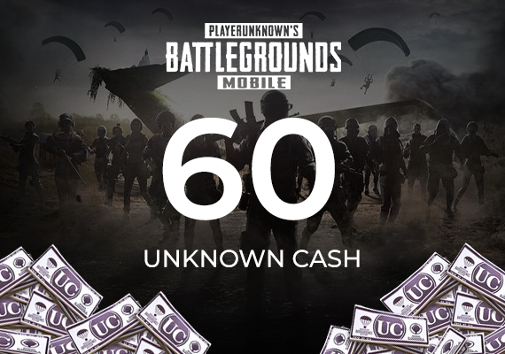 PUBG Mobile 60 UC (Unknown Cash) Official website PUBG Mobile 60 UC (Unknown Cash) Official website