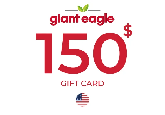 Giant Eagle Gift Card 150 USD