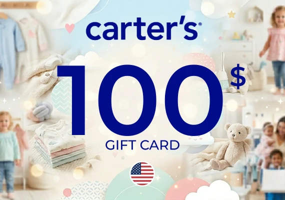 Carter's Gift Card 100 USD