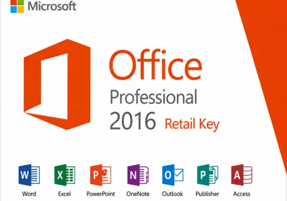MS Office 2016 Professional Retail Key  