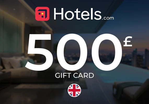 Hotels.com Gift Card 500 GBP