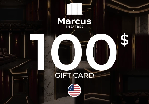 Marcus Theaters Gift Card 100 USD