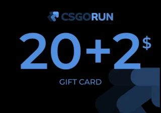 CSGOFAST Gift Card 20 + 2 USD