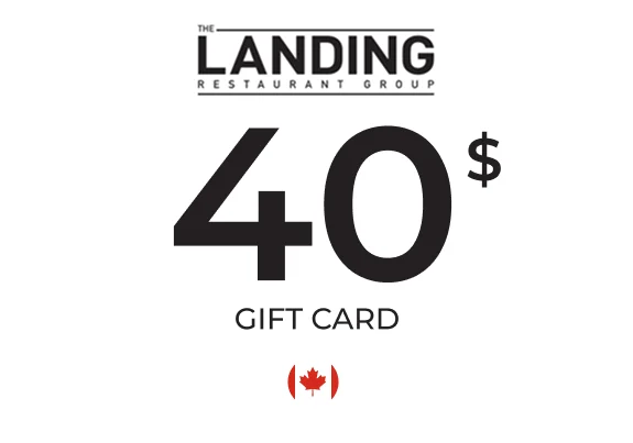 The Landing Restaurant Group Gift Card 40 CAD