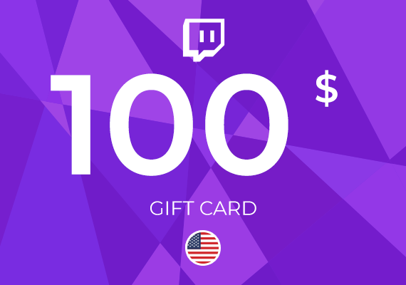 Twitch Gift Card 100 USD Twitch Gift Card 100 USD