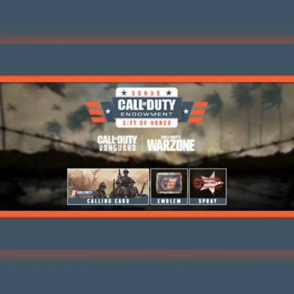 Call of Duty: Warzone / Vanguard - Call of Duty Endowment Gift of Honor Bundle (DLC) (PS5) PSN Key - EU