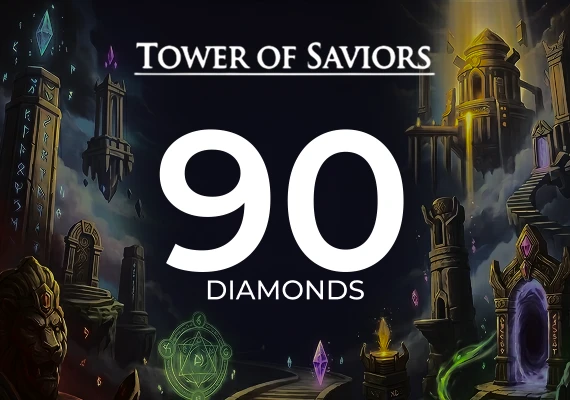 Tower of Saviors - 90 Diamonds