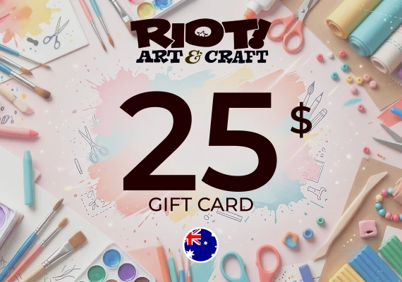 Riot Art & Craft Gift Card 25 AUD