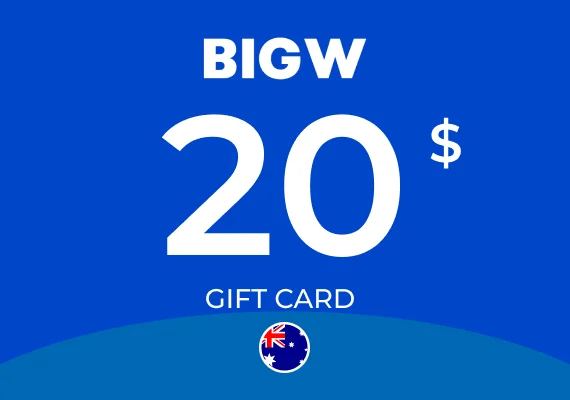 BIG W Gift Card 20 AUD