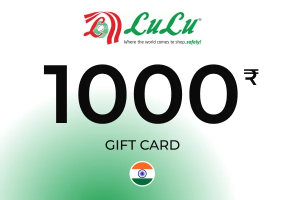 Lulu Hypermarket Gift Card 1000 INR