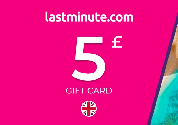 lastminute.com Holiday Gift Card 5 GBP