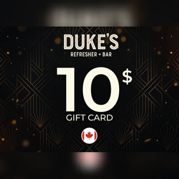 Duke's Refresher + Bar Gift Card 10 CAD Key - CANADA