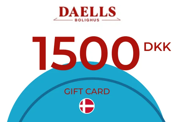 Daells Bolighus Gift Card 1500 DKK
