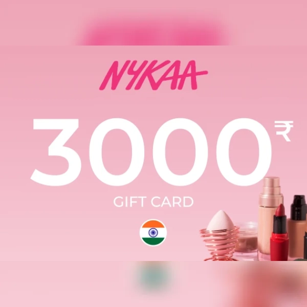 Nykaa Fashion Women's Gift Card 3000 Inr Key - India