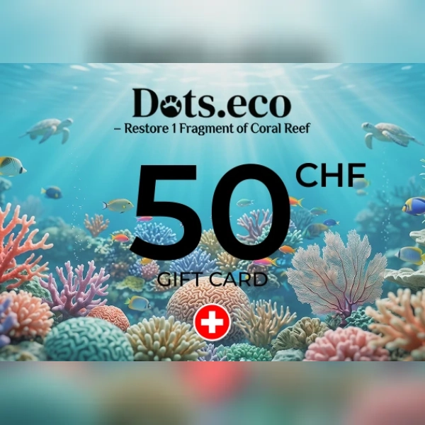 Dots.eco - Restore 1 Fragment of Coral Reef Gift Card 50 CHF Key - SWITZERLAND