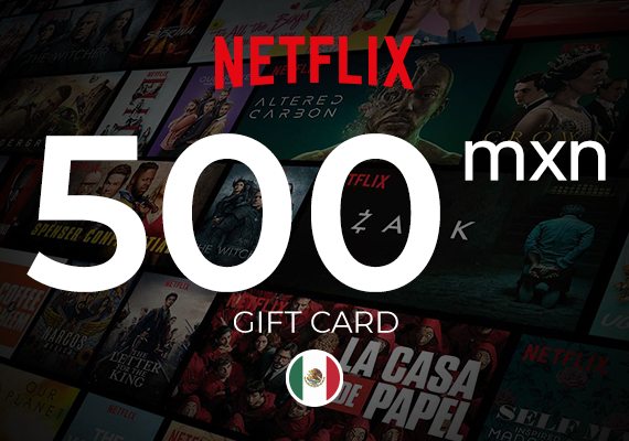 Netflix Gift Card 500 MXN Netflix Gift Card 500 MXN