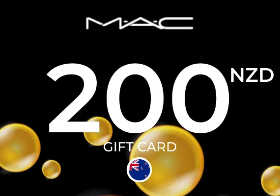 M.A.C Cosmetics Gift Card 200 NZD 