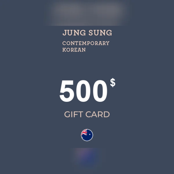 Jung Sung Contemporary Korean Gift Card 500 AUD Key - AUSTRALIA