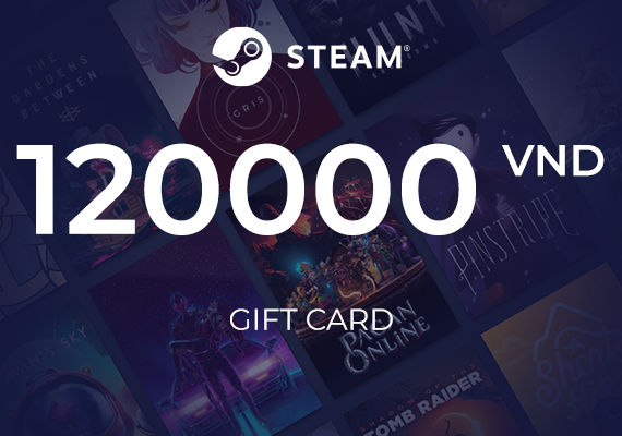 Steam Wallet Gift Card 120000 VND Key - ASIA