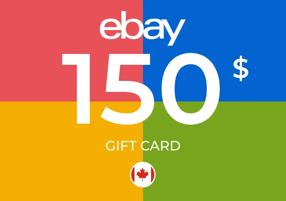 eBay Gift Card 150 CAD
