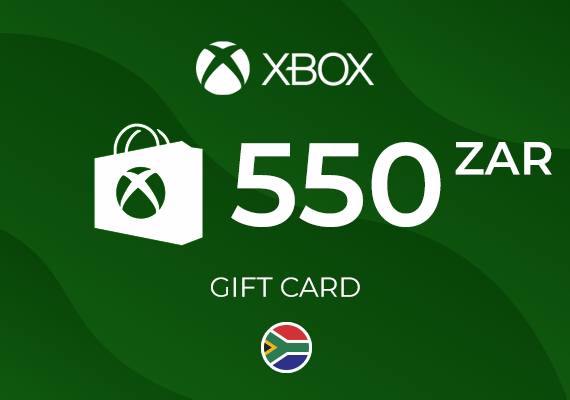 Xbox Live Gift Card 550 ZAR