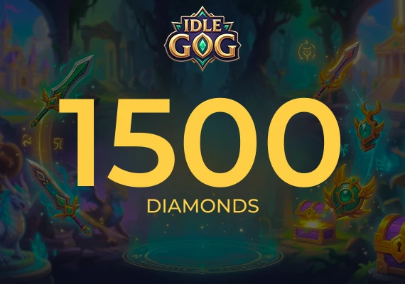 IDLE GOG - 1500 Diamonds