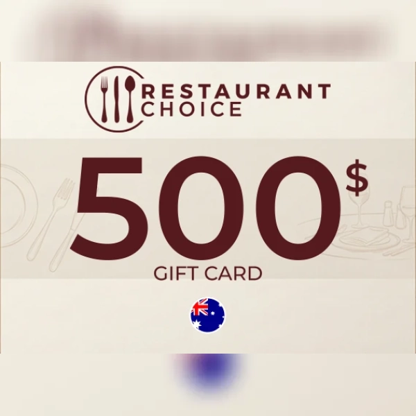 Restaurant Choice Gift Card 500 AUD Key - AUSTRALIA
