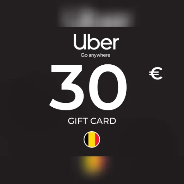 Uber Gift Card 30 EUR Key - BELGIUM