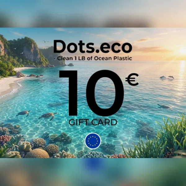 Dots.eco - Clean 1 LB of Ocean Plastic Gift Card 10 EUR Key - EU