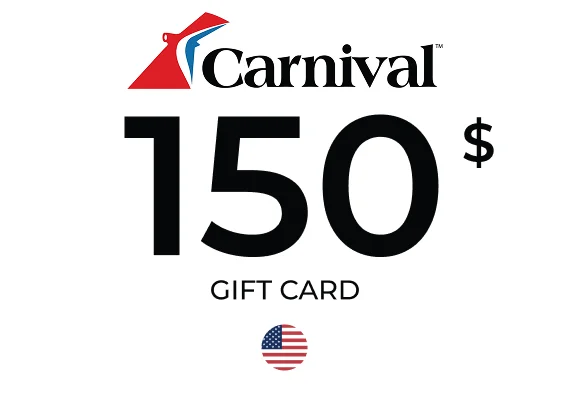 Carnival Cruise Gift Card 150 USD