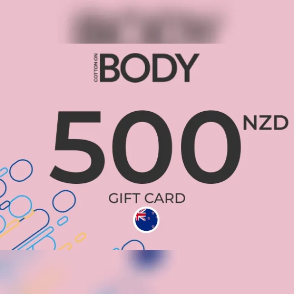 Cotton On Body Gift Card 500 NZD Key - NEW ZEALAND