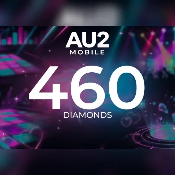 AU2 Mobile - 460 Diamonds Direct Top-Up - GLOBAL