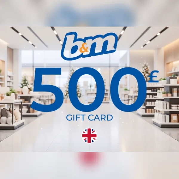 B&M Gift Card 500 GBP Key - UNITED KINGDOM
