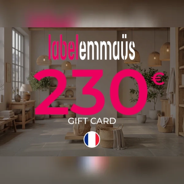 Label Emmaüs Gift Card 230 EUR Key - FRANCE