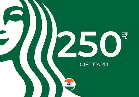 Starbucks Gift Card 250 INR