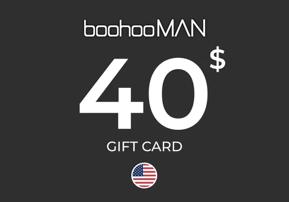 BoohooMAN Gift Card 40 USD