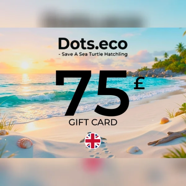 Dots.eco - Save a sea turtle hatchling Gift Card 75 GBP Key - UNITED KINGDOM