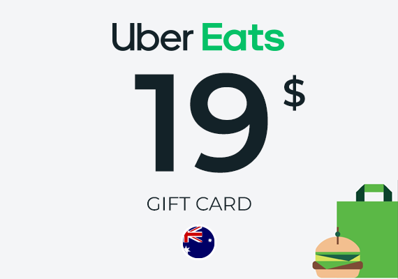 Uber Eats Gift Card 19 AUD