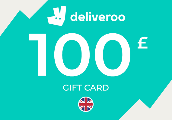 Deliveroo Gift Card 100 GBP Deliveroo Gift Card 100 GBP
