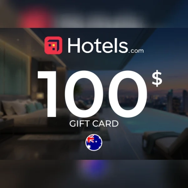 Hotels.com Gift Card 100 AUD Key - AUSTRALIA
