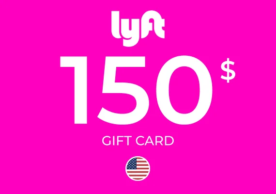 Lyft USD Gift Card 150 USD