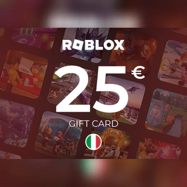 Roblox Card 25 EUR Key - ITALY
