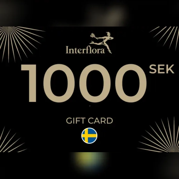 Interflora Gift Card 1000 SEK Key - SWEDEN