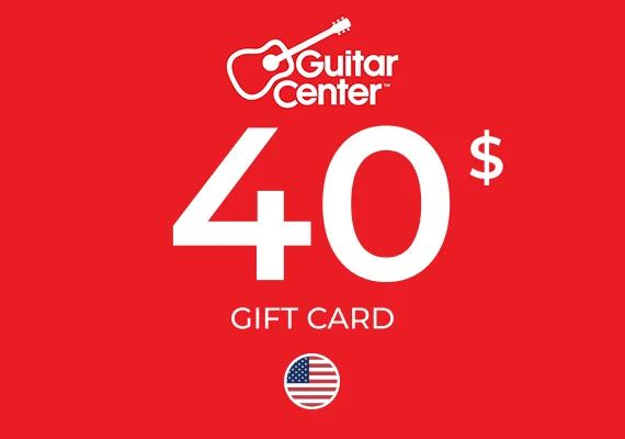 Guitar Center Gift Card 40 USD