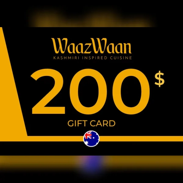 WaazWaan Gift Card 200 AUD Key - AUSTRALIA