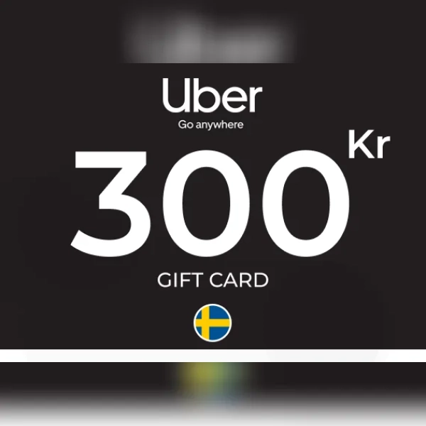 Uber Gift Card 300 SEK Key - SWEDEN