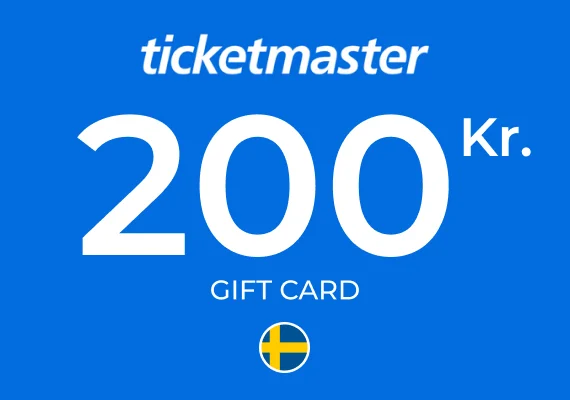 Ticketmaster Gift Card 200 SEK