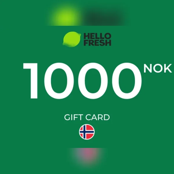 HelloFresh Gift Card 1000 NOK Key - NORWAY